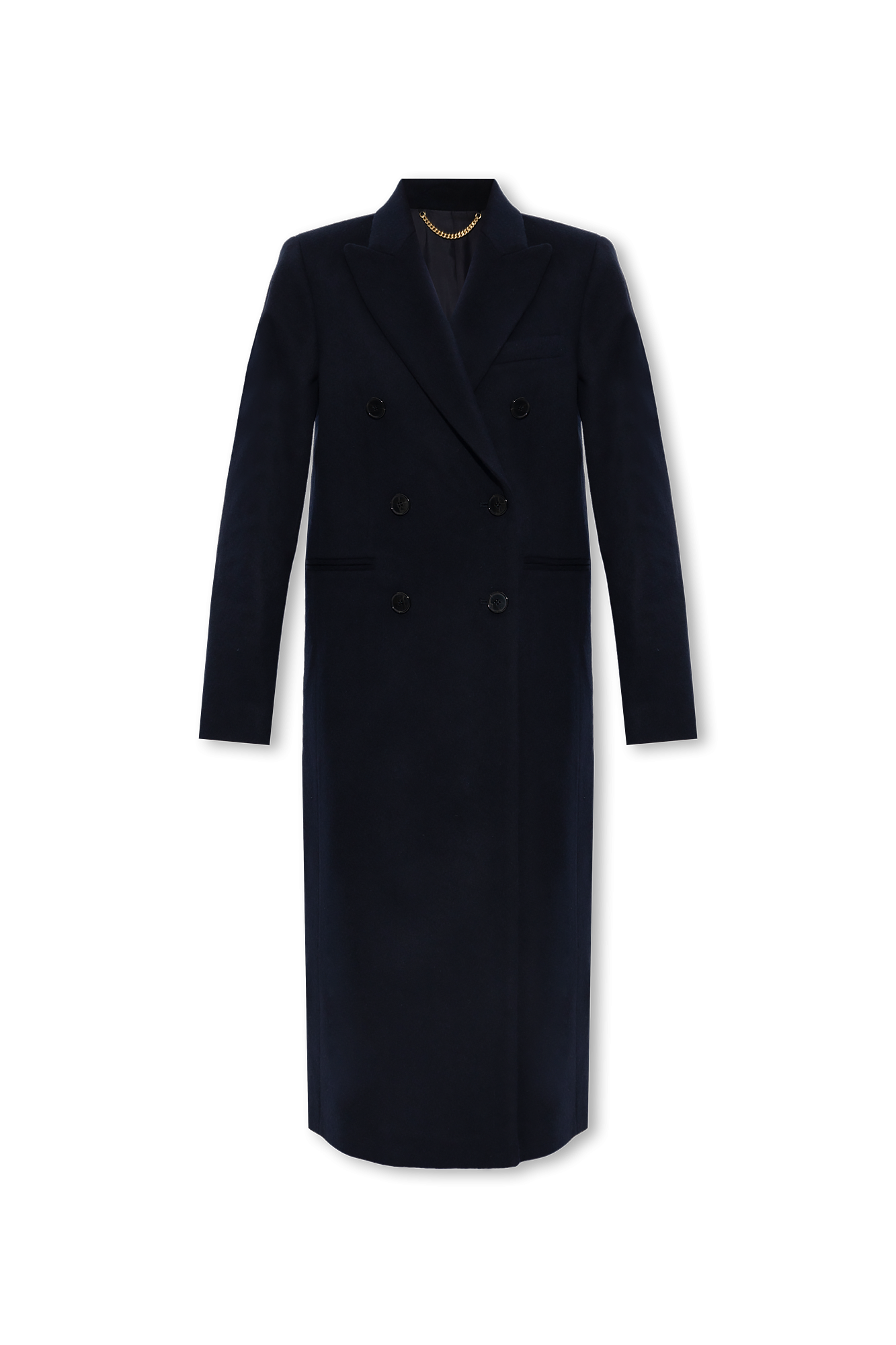 Victoria beckham clearance navy coat